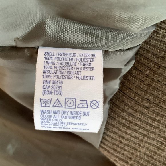 Tommy Hilfiger Women's Army Green Bomber Jacket \ Size M - Picture 7 of 9